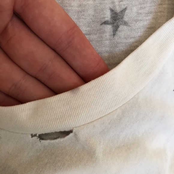 Wild fox cream t-shirt with star and moon pattern - Picture 5 of 6